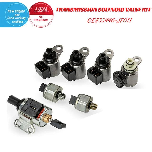 CVT TRANSMISSION VALVE Body Solenoid & Sensor For Nissan JF011E RE0F10A