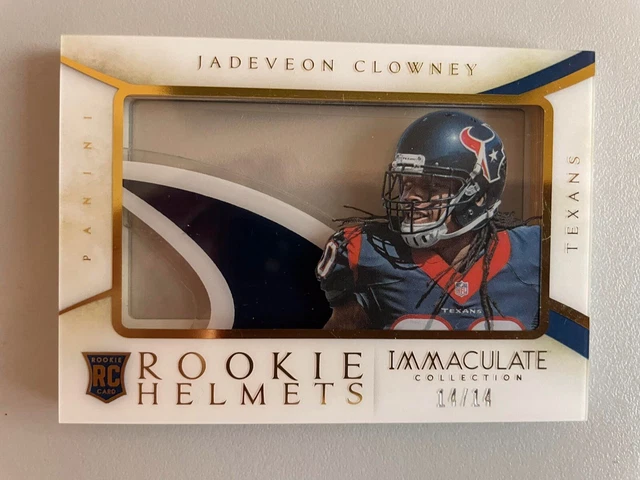 2014 Immaculate Jadeveon Clowney Rookie Helmets Helmet 14/14 Rare SSP Rare Patch