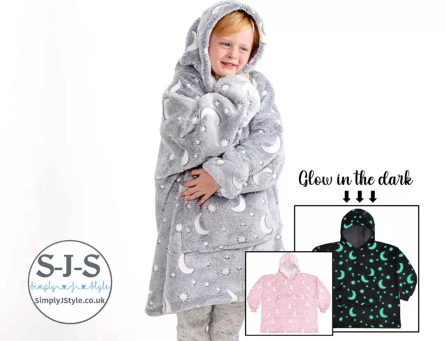 COPERTA CON CAPPUCCIO OVERSIZE PER BAMBINI. Oodie per bambini. Felpa con cappuccio per bambini. Felpa con cappuccio ragazza/ragazzo