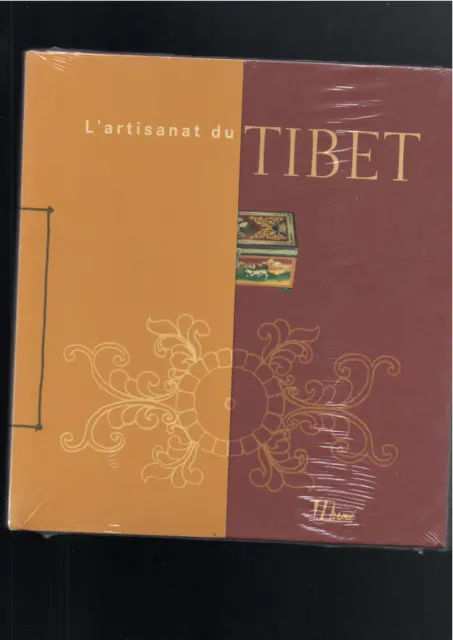 livre neuf sous blister Blanchard Elise L'artisanat du Tibet Hermé 2005 127 page