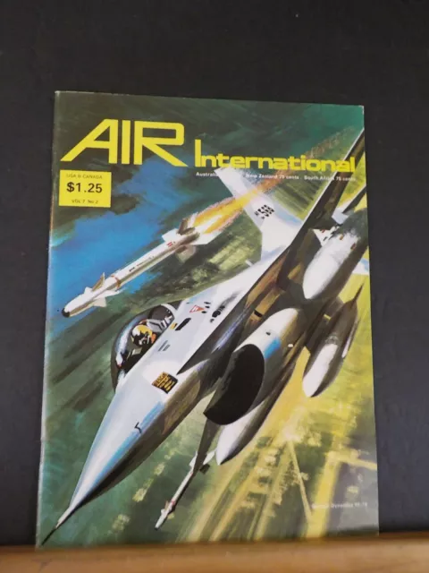 Air International Magazine Vol 7 #2 1974 August Lightweight Fighter(Enthusiast)