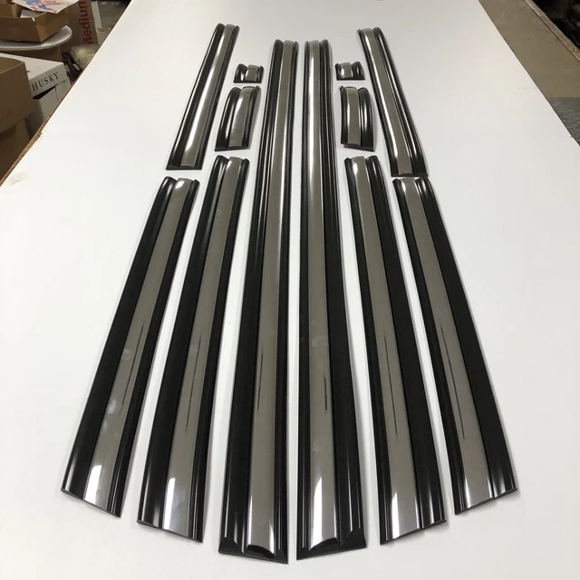 PRECUT BODY Side Molding Trim 19921996 F150 F250 Ford Truck Long Bed