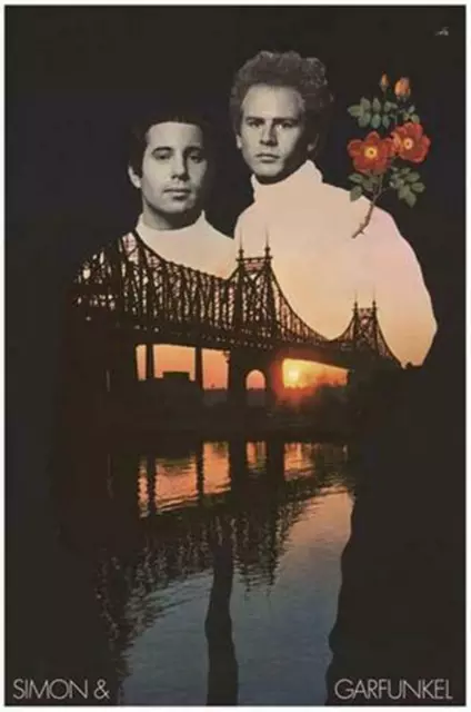 380479 Simon and Garfunkel Bridge Over Troubled Water WALL PRINT POSTER CA