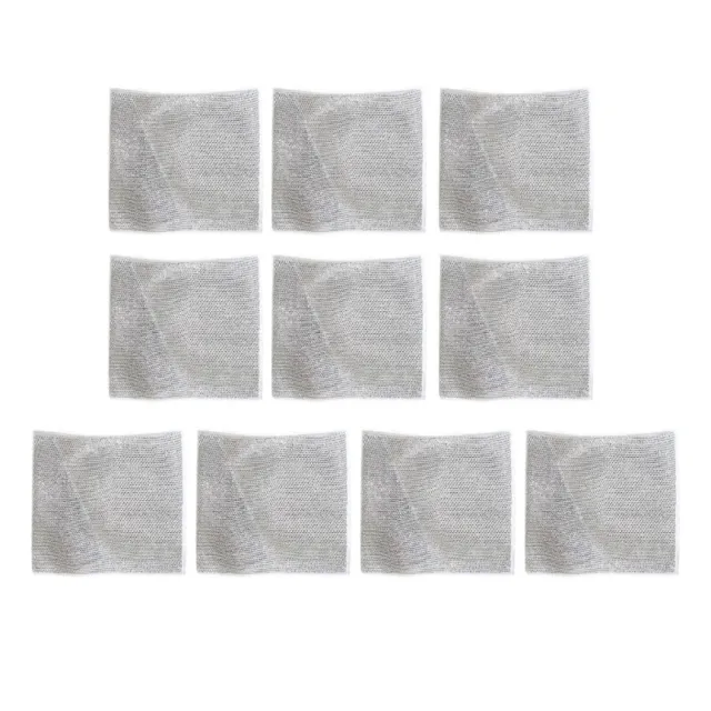 5/10PCS STEEL WIRE Cleaning Cloth Dishwashing Cloth Kitchen Cleaning  Dishrag $37.90 - PicClick AU