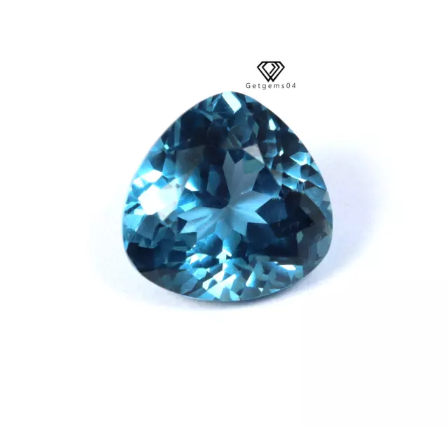 13.90Ct Trillion Coupe _ World Classe non Chauffé Bleu Grandidierite Gemme