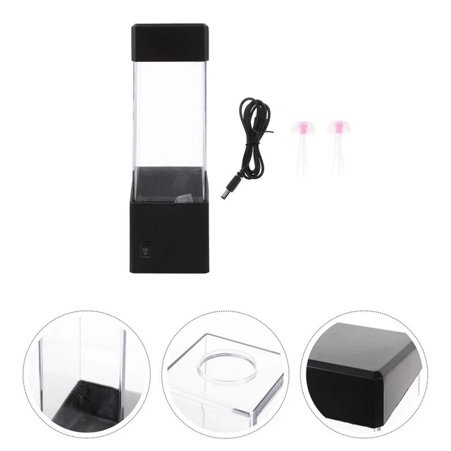 DESKTOP JELLYFISH LAMP Night Simulation Light Home Atmosphere