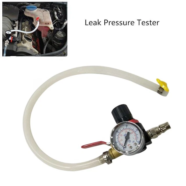 Versatile tester di pressione radiatore auto per rilevamento accurato perdite se