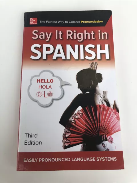 EPLS Say It Right in Spanish, Third Edition (Paperback)
