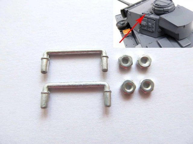 Canon Métallique Pour Char RC 1/16 - Compatible HengLong, Tamiya - Pièce De Rechange Mato