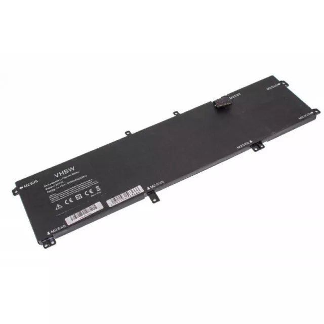 Notebook-Akku als Ersatz für Dell 0H76MY,245RR, 7D1WJ, H76MV, M2.5X5 - 8000mAh