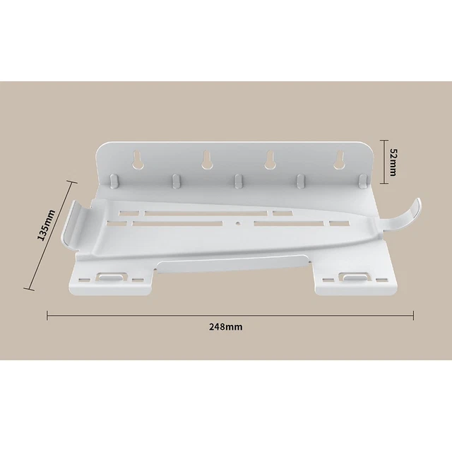 Neeotyy Metal Wall Mount For Eero Pro 7, Heavy-Duty Metal Bracket, Secure Cable Management, Includes Screws & Screwdriver, Easy Installation, Compatible With Eero 7 Pro Mesh System (1