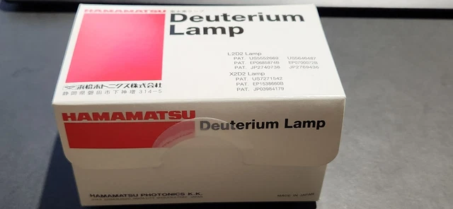 NEW FACTORY PACKAGING- Hamamatsu L2D2  Deuterium Lamp Bulb + Warranty!