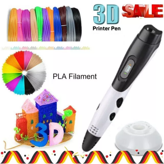 With LCD Screen DIY Gifts Drawing Supplies Arts Printer 3D Pens 3D Printing Pen