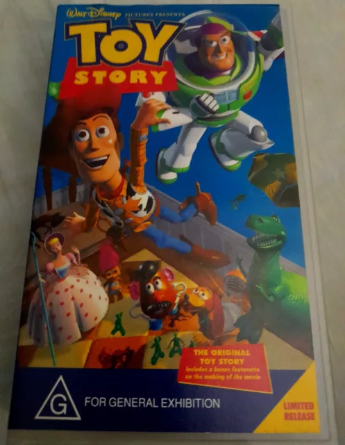 Toy Story VHS Movie Video Cassette Tape