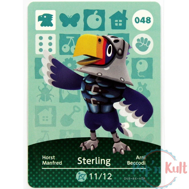 Carte Amiibo Animal Crossing 065 Michèle / Midge [EUR] Série 1 Near