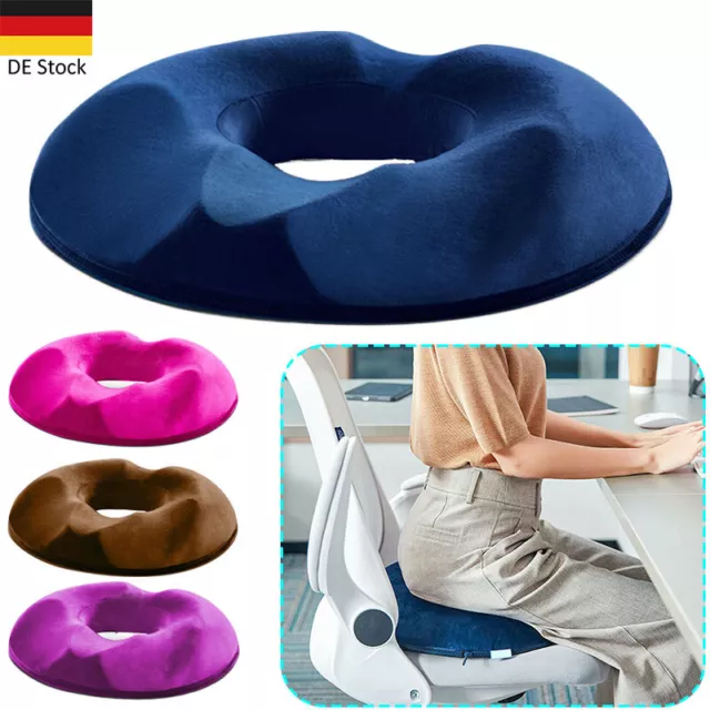 Comfort Orthopädischer Sitzring Hämorrhoiden Sitzkissen Anti Dekubitus Kissen