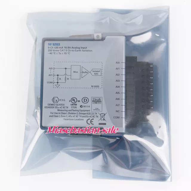 NEW IN BOX National Instruments NI 9203 cDAQ Analog Current Input Module USA