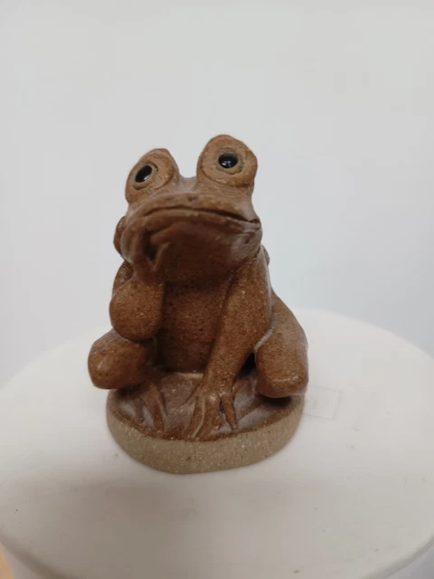 DOVE COTE STUDIO Pottery Frog, handmade in Devon , England £10.26 ...