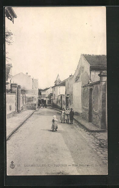 CPA Cormeilles-en-Parisis, Rue Neuve
