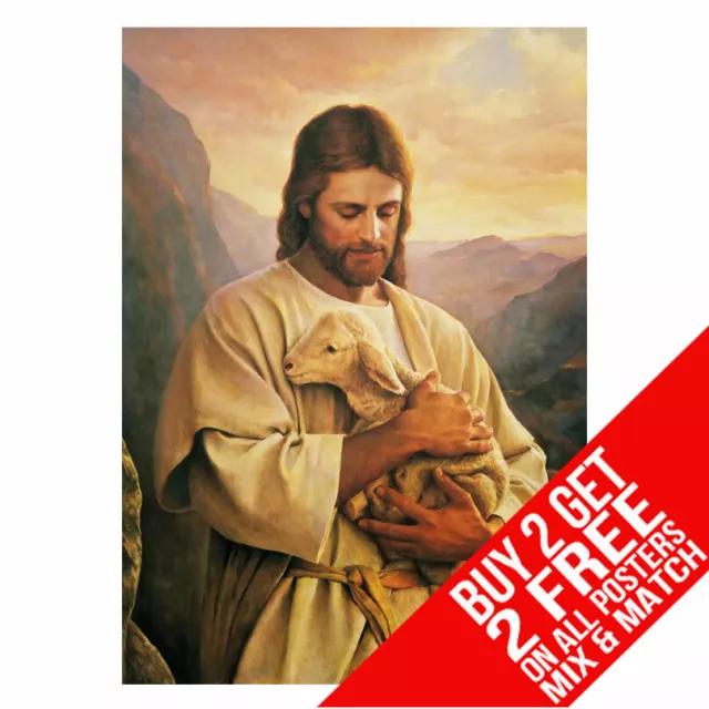 Jesus Christ Bb1 God Poster Art Print A4 A3 Size Buy 2 Get Any 2 Free
