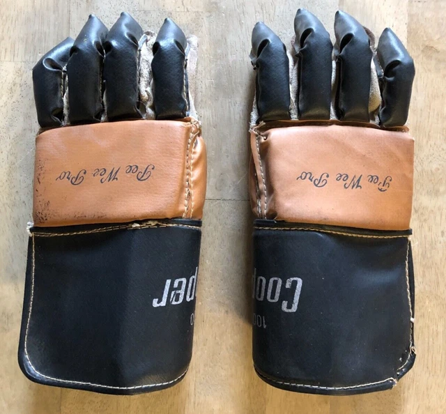 VTG Cooper 100 Pee Wee Pro Leather Hockey Gloves - Youth Junions