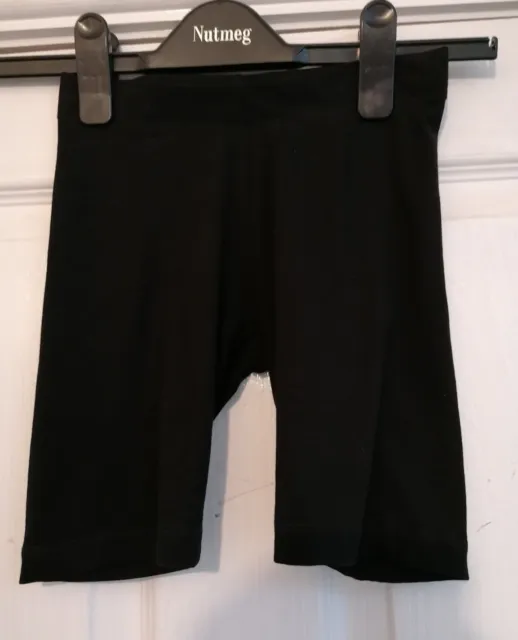 black cycling shorts girls Age 6 To 8 Years