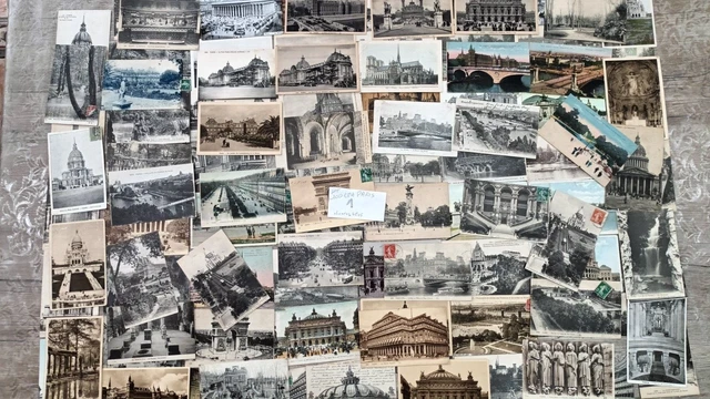 Superbe Lot de 100 CPA de Paris n0 1
