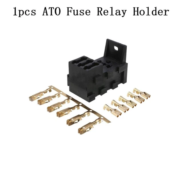 Soporte de fusible ATO equipo coche eléctrico juego fusibles accesorios