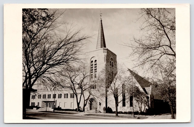 Chicago Illinois~Bethany Union Church @ 1750 W 103rd St 1959 RPPC Postcard