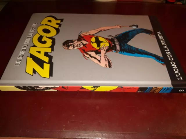 Fumetto Zagor n. 5 cartonato Gazzetta dello sport con figurine . Ottimo.