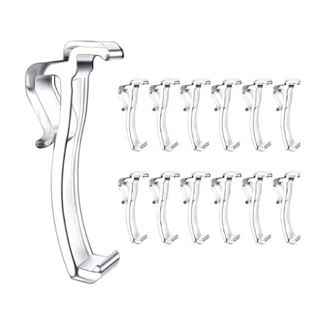 2.5"" Flywheel Clips, Blind Clips, Clear Plastic Flywheel - Hal7536