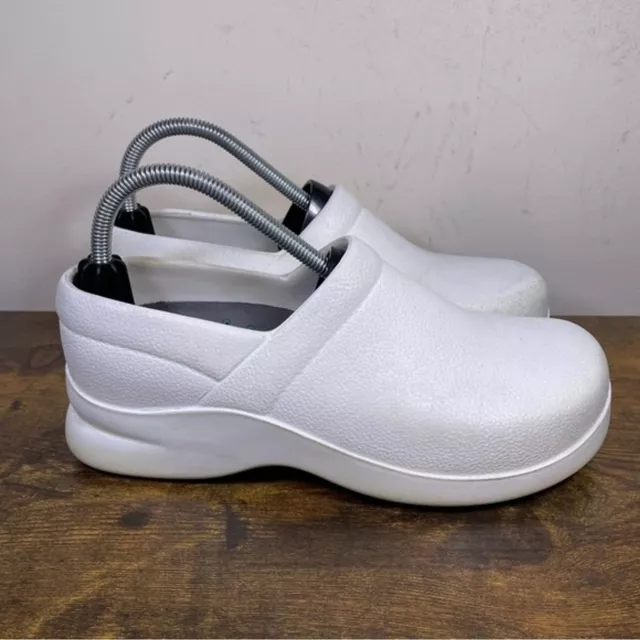 Klogs White Naples Shoes Clogs Women's Size 8W