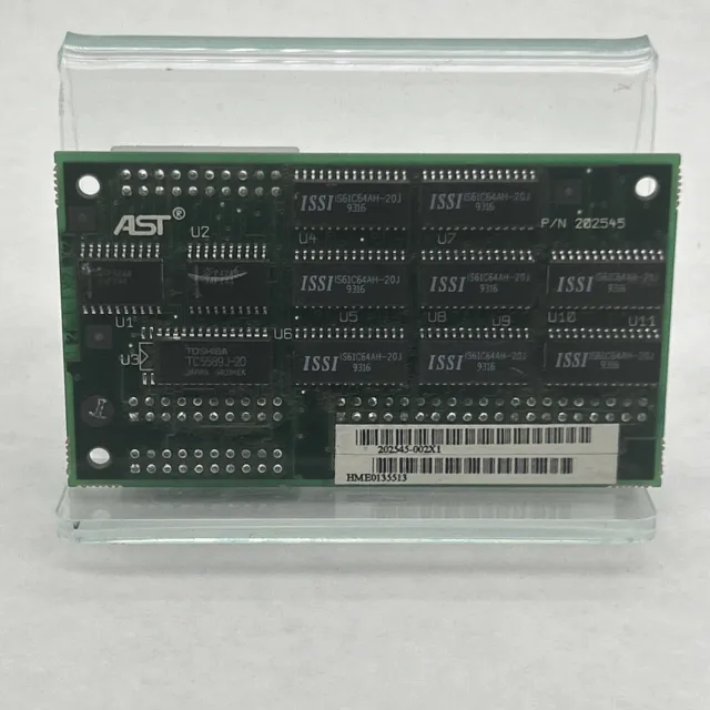 AST Memory Module  # 202545 circa 1993 Cache Memory Add-On Board