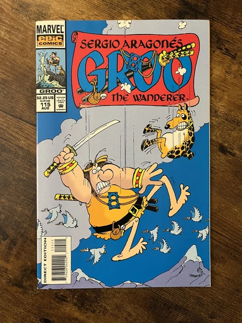 Groo The Wanderer #115 Marvel Epic Comics (Aug, 1994) 9.2 NM- Low Print Run Rare