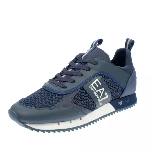 Ea7 Emporio Armani Sneakers Training Basse Blu - Taglia 44 [10 US 28cm] Uomo