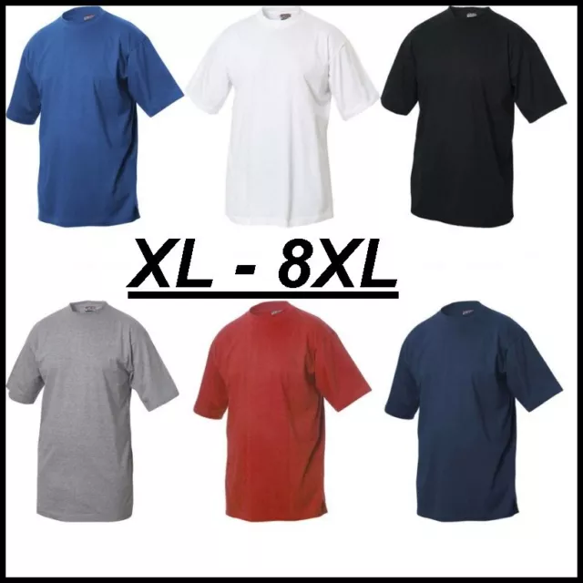 no maxfort t-shirt maglietta uomo taglie forti 100% cotone over size fino 8xl