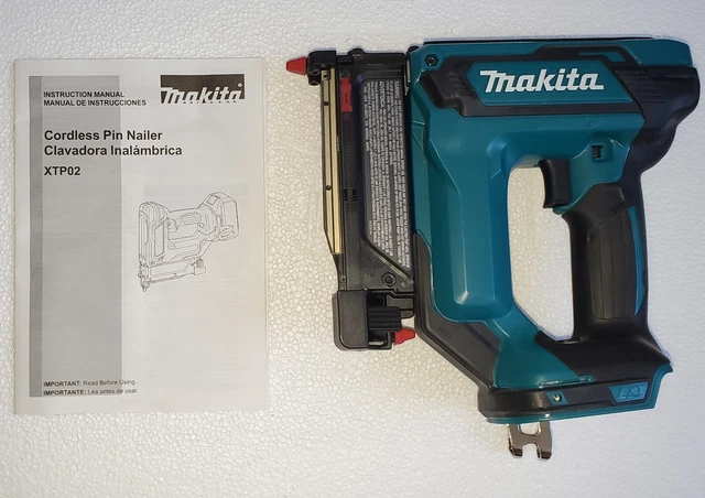 Makita XTP02Z-R 18V Cordless Pin Nailer (Renewed) | 23 Gauge Tool Only | Drives 5/8" To 1-3/8" Pin Nails