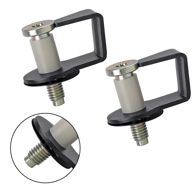 2x Door Latch Striker Bolt Set For Ford For Mustang 83-93 For Ford Trucks 38448