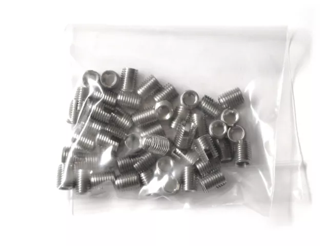 50x Original Kerb-Konus Ensat Insert Fileté M6 V2A Inox 1.4305 Dünnwand