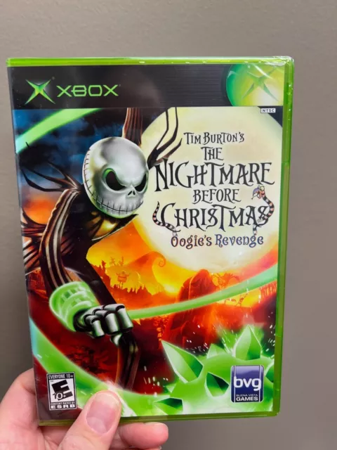 Tim Burton's The Nightmare Before Christmas: Oogie's Revenge XBOX -SEALED READ D