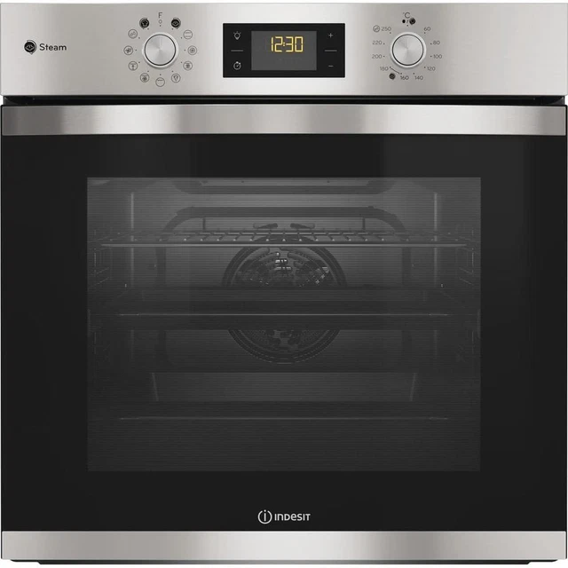 Indesit IFWS 3841 JH IX 71 L A+ Acier inoxydable