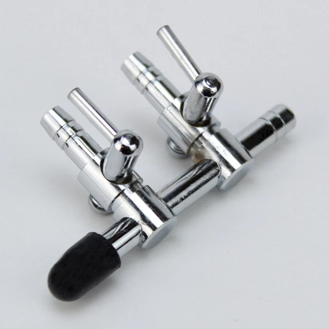 Aquarium Oxygen Pump Splitter Lever Stainless Steel Fish Tank Air Flow Control
