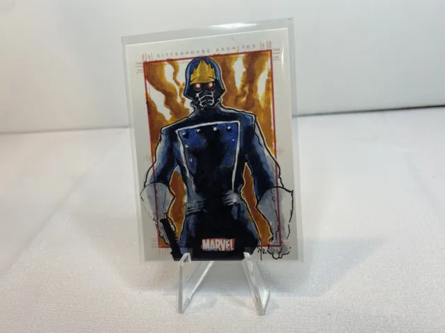 Star lord Guardians Of Galaxy SketchaFEX card Marvel AVENGERS Rittenhouse