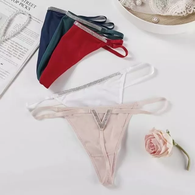 VICTORIA'S SECRET SHINE Strap Thong Panty £14.11 - PicClick UK