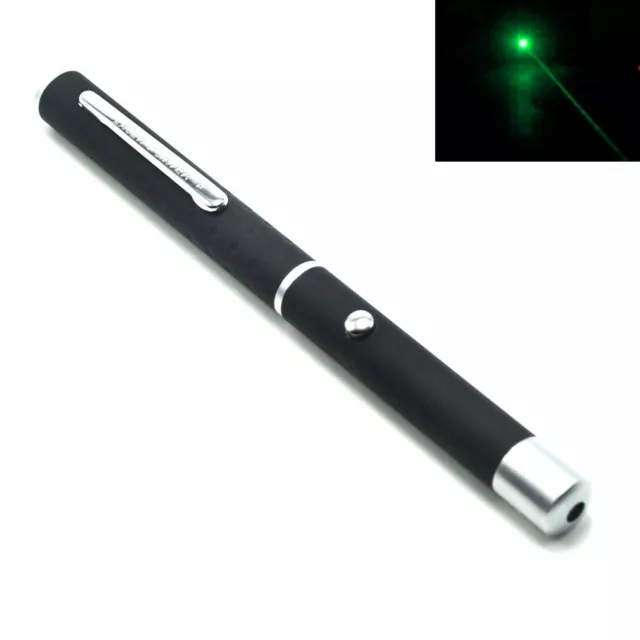 515nm 520nm Green 5mW Laser Pointer Focus Dot Handheld Pen Diode LED