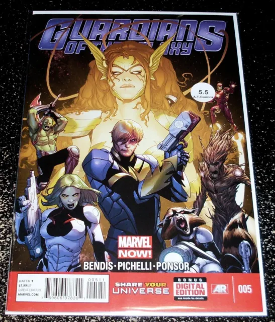 Guardians of the Galaxy 5  (5.5) 1st Print 2013 Marvel Comics