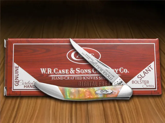 Case xx Knives Toothpick Slant Series Rainbow Corelon 1/2500 S910096RB