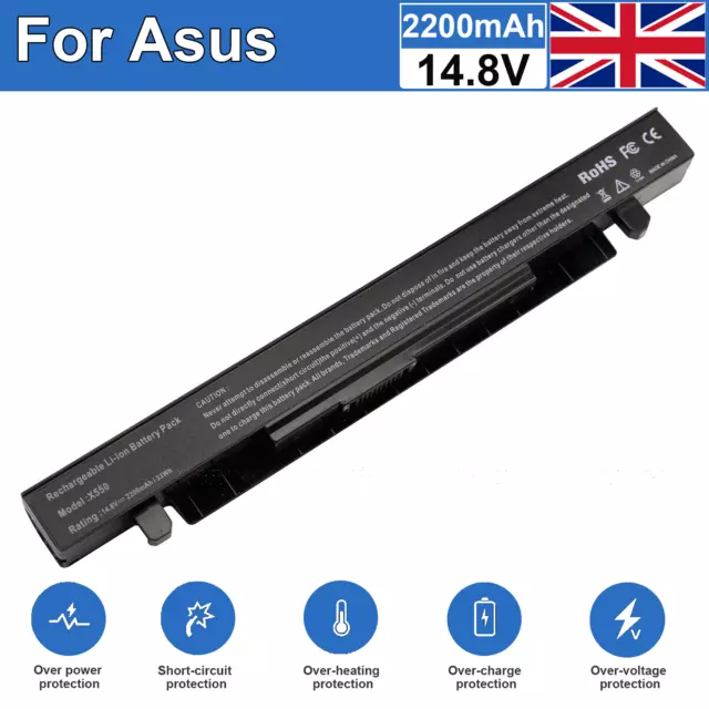 Battery for Asus X550 X550C X550CA X550CC X550CL X550E X550L A41-X550A 14.8V