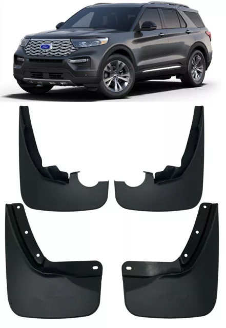 Genuine OEM Set Splash Guards Mud Flaps Fender FOR 2020-2024 Ford Explorer