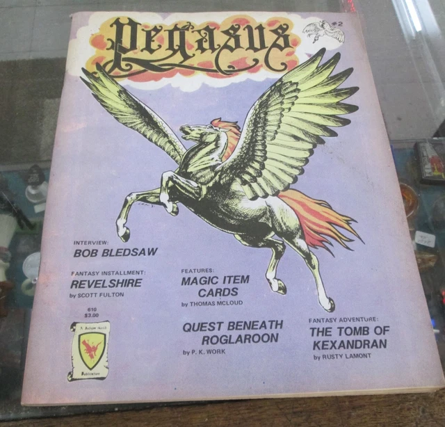 1981 Pegasus #2 Magazine  Dungeons & Dragons Judges Guild Publication